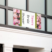 Ontwerp van Peony Party Spandoek (Buitenkant Gebouw)