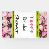 Ontwerp van Peony Party Spandoek (Horizontaal)