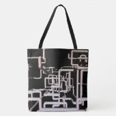 Ontwerp van pijpleidingen draagtas (Voorkant)