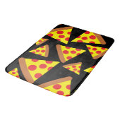 Ontwerp van Pizza-segmenten Badmat (Gekanteld)