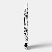 Ontwerp van polynesiaans tribaal tattoo met tiki-m Case-Mate iPhone case (Achterkant / Rechts)