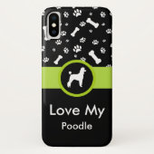 Ontwerp van poolHondenras Case-Mate iPhone Case (Achterkant)