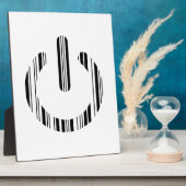 ONTWERP VAN POWER BUTTON BAR CODE Power-Up-patroon Fotoplaat (Zijkant)
