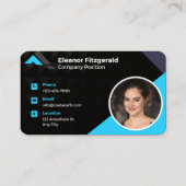 Ontwerp van professioneel visitekaartje (Achterkant)