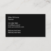 Ontwerp van professionele schilders - Visitekaartj Visitekaartje (Achterkant)