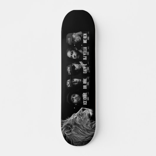 Ontwerp van Rapper legends Skateboard (Voorkant)