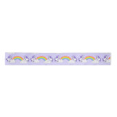 Ontwerp van regenboog en Unicorns Lint (Voorkant)