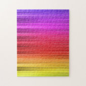 Ontwerp van regenboogverlichting legpuzzel (Verticaal)