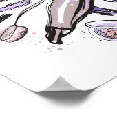 Ontwerp van ronde cirkel maken poster (Hoek)