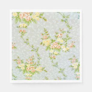  ontwerp van Roos en wijnbehangselpapier Servet