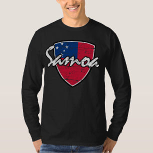 Ontwerp van Samoan-schild T-shirt