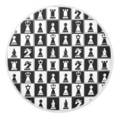 Ontwerp van schaakartikelen keramische knop (Voorkant)