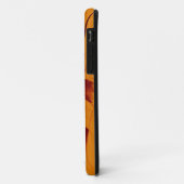 ontwerp van schildpad met speerkoppen op sinaasapp Case-Mate iPhone case (Achterkant/links)