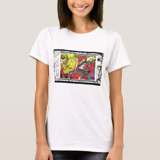ONTWERP VAN SKATERGYRL T-SHIRT