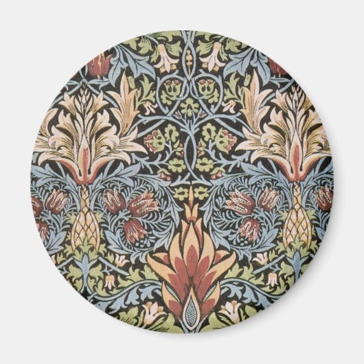 Ontwerp van Snakeshead door William Morris Magneet (Voorkant)
