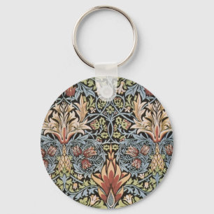 Ontwerp van Snakeshead door William Morris Sleutelhanger