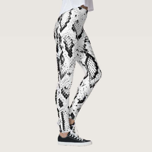 Ontwerp van Snakeskin op een Leggings (Rechts)