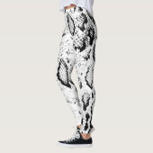 Ontwerp van Snakeskin op een Leggings (Links)
