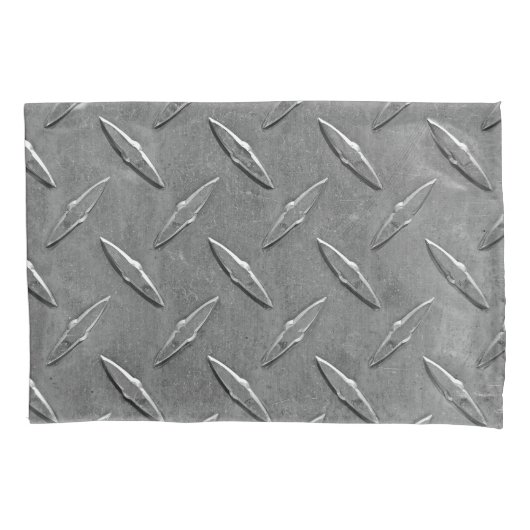 ontwerp van staaldiamant-bord kussensloop (Voorkant-Links)