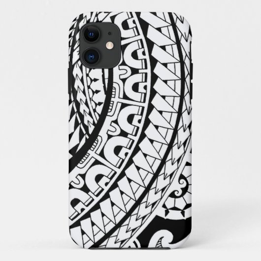 Ontwerp van stammentattoo in marquespatronen Case-Mate iPhone case (Achterkant)