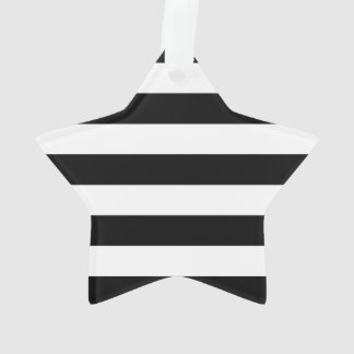 Ontwerp van standaard zwarte en witte strepen ornament
