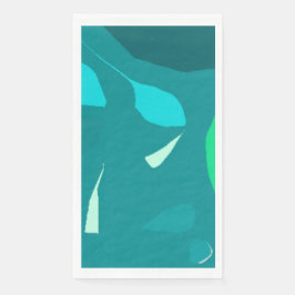 Ontwerp van subtiele minitozen Papier servet