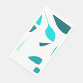 Ontwerp van subtiele minitozen Papier servet (Hoek)