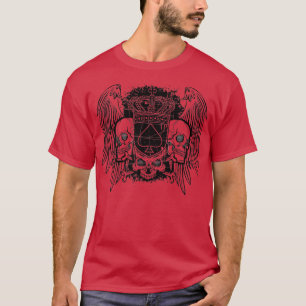 ontwerp van tattoos, stedenbouw, rockabi t-shirt