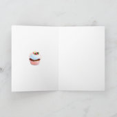 Ontwerp van Tea Party Cupcake Aankondiging (Binnen)