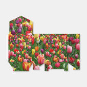 Ontwerp van Tulip Festival Bedankdoosjes (Uitgevouwen)