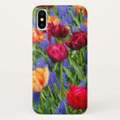 Ontwerp van Tulp en wilde bloemen Case-Mate iPhone Case (Achterkant)