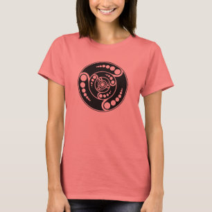 Ontwerp van UFO-snijcirkels T-shirt