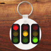 Ontwerp van verkeerslichten sleutelhanger (Voorkant)