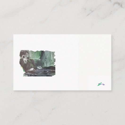 Ontwerp van visitekaartje /Sarr (Achterkant)