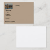 ONTWERP VAN VISITEKAARTJES BRIDGES (Voorkant / Achterkant)