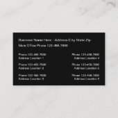 Ontwerp van Visitekaartjes voor meerdere Logo (Voorkant)