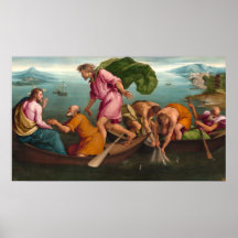 Ontwerp van visserij - Jacopo Bassano Fine Art Pos