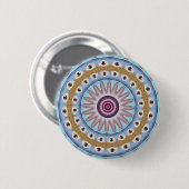 Ontwerp van Visual Prayer Ronde Button 5,7 Cm (Voorkant /achterkant)