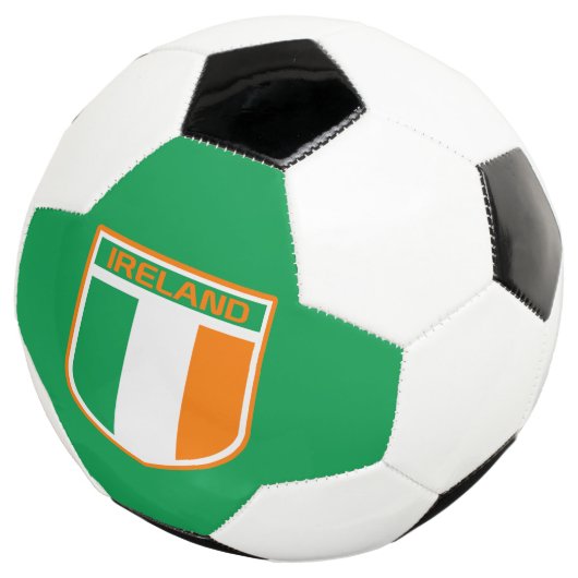 Ontwerp van vlag/badge in Ierland Voetbal (Drie kwart)