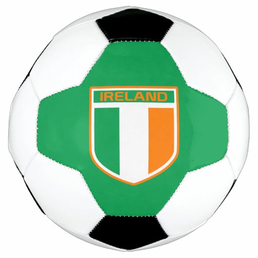 Ontwerp van vlag/badge in Ierland Voetbal (Voorkant)