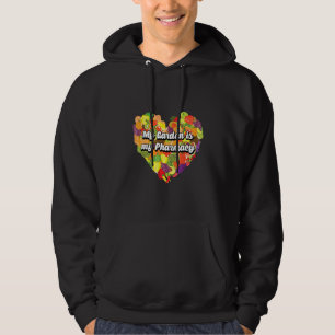Ontwerp van voor de tuinbouw bestemde biologisch v hoodie