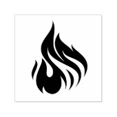 Ontwerp van vuurkunst zelfinktende stempel (Design)