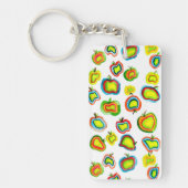 Ontwerp van waterverf van paddestoelen sleutelhanger (Voorkant)