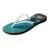 Ontwerp van zee voor Sandalen Teenslippers (Schuin)