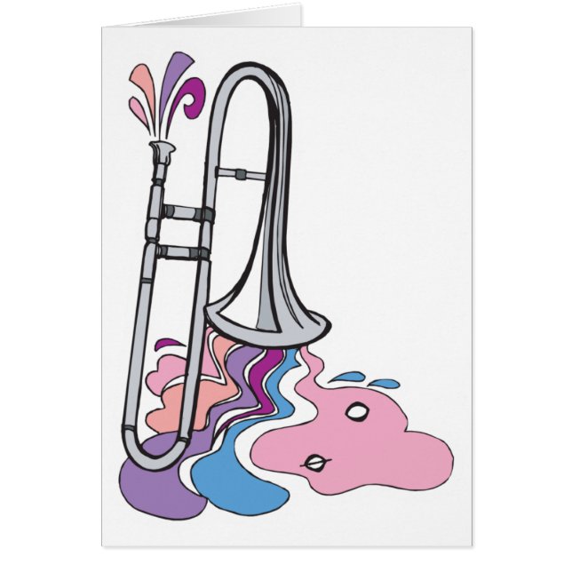 ontwerp van zilvertrombone (Voorkant)