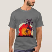 Ontwerp van zomerT-shirt T-shirt (Voorkant)