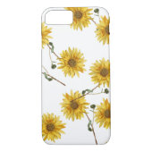 Ontwerp van zonnebloem aanpassen Case-Mate iPhone case (Achterkant)