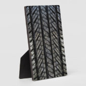 Ontwerp van zwart rubberen draaddraad fotoplaat (Zijkant)