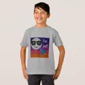 Ontwerp ver uit - Kinderen Basic T-Shirt (Voorkant volledig)