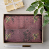 Ontwerp vier van de Bourgogne Bee-reeks Tissuepapier (Geschenk)